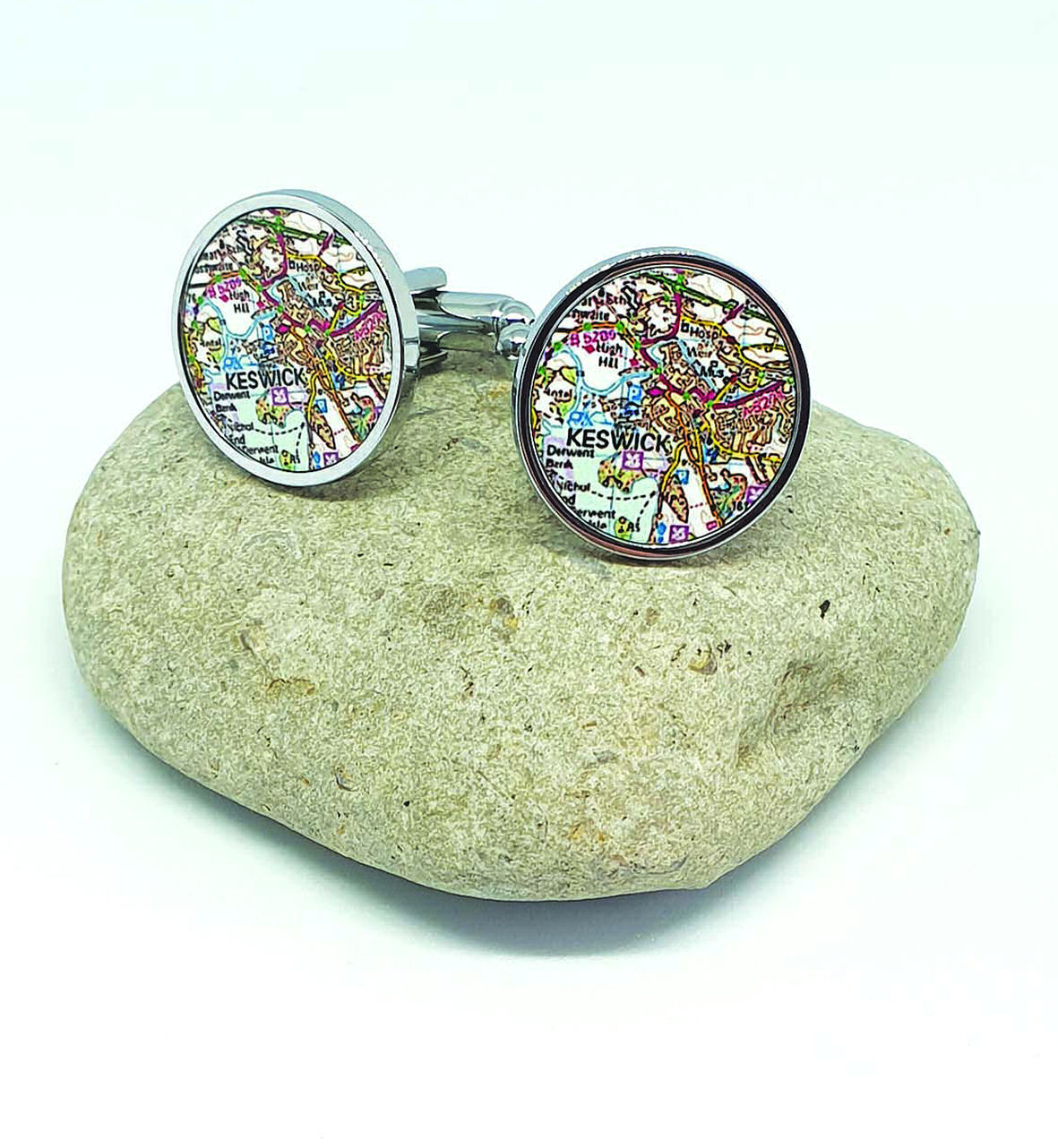 Location Map Cufflinks