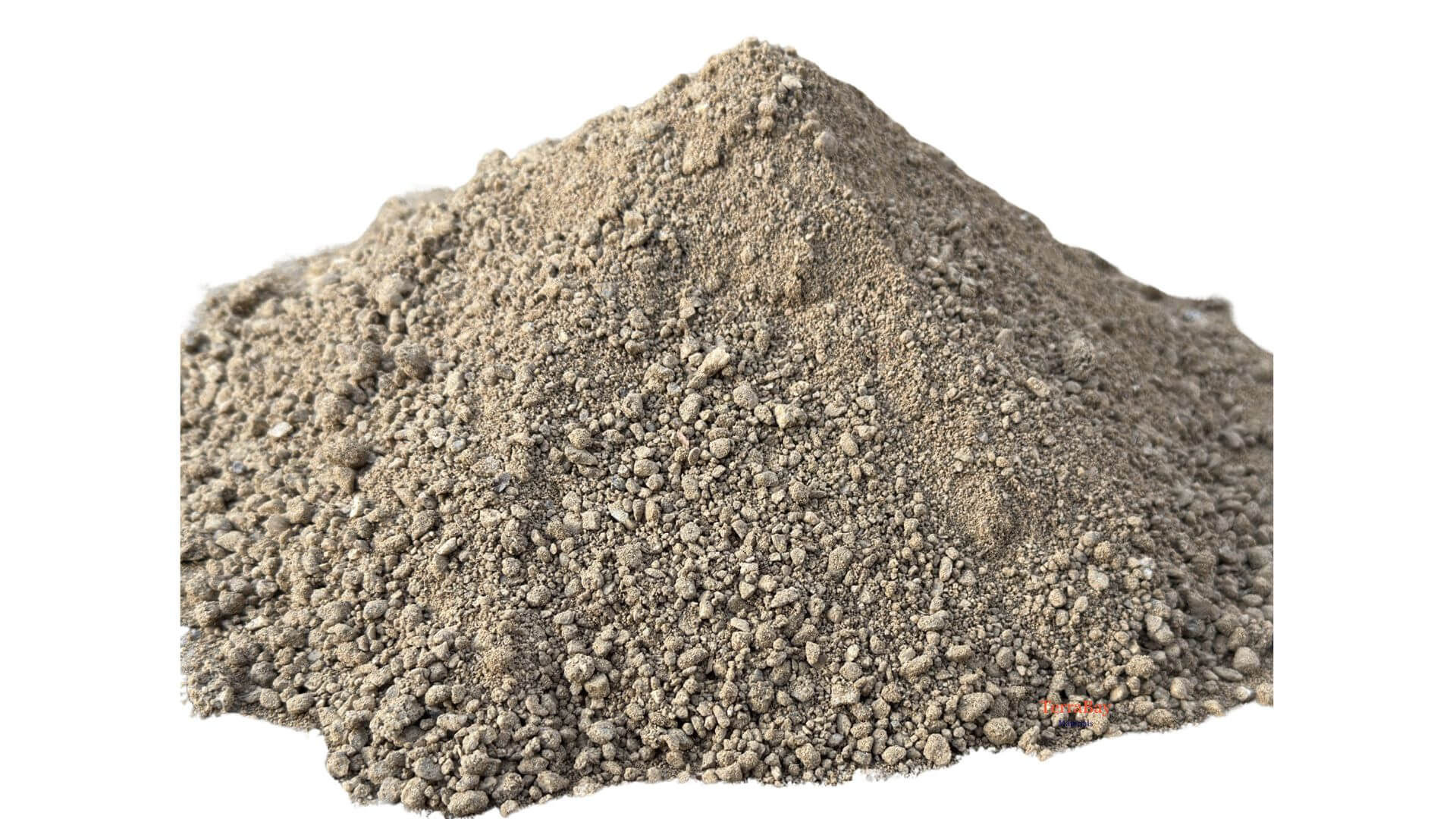 Pile of Monterey Tan decomposed granite showing beige, tan and subtle gray tones with fine particles and small stone grains
