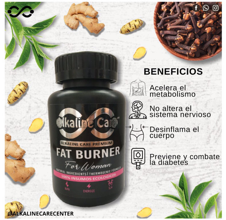  Natural Fat Burner for Woman (Quema Grasa