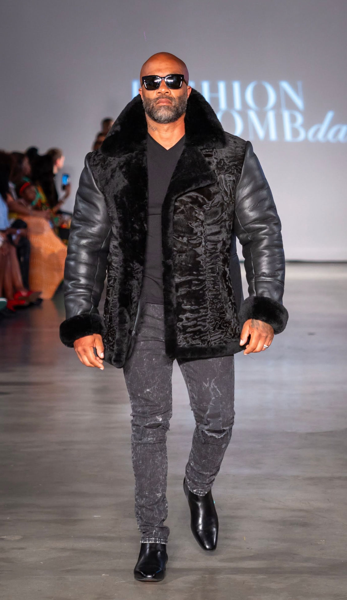 Spectacular Swakara & Lamb Shearling | Black Love