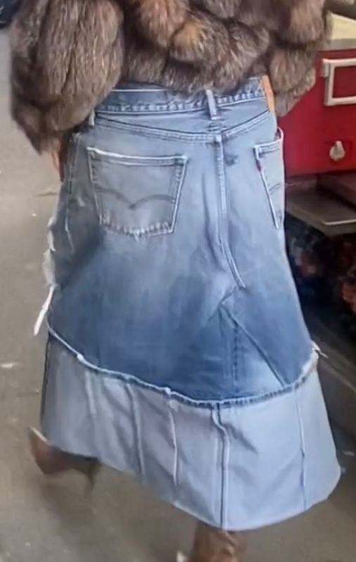 Thumbnail: 3 Stack Tomboy Cuff Skirt