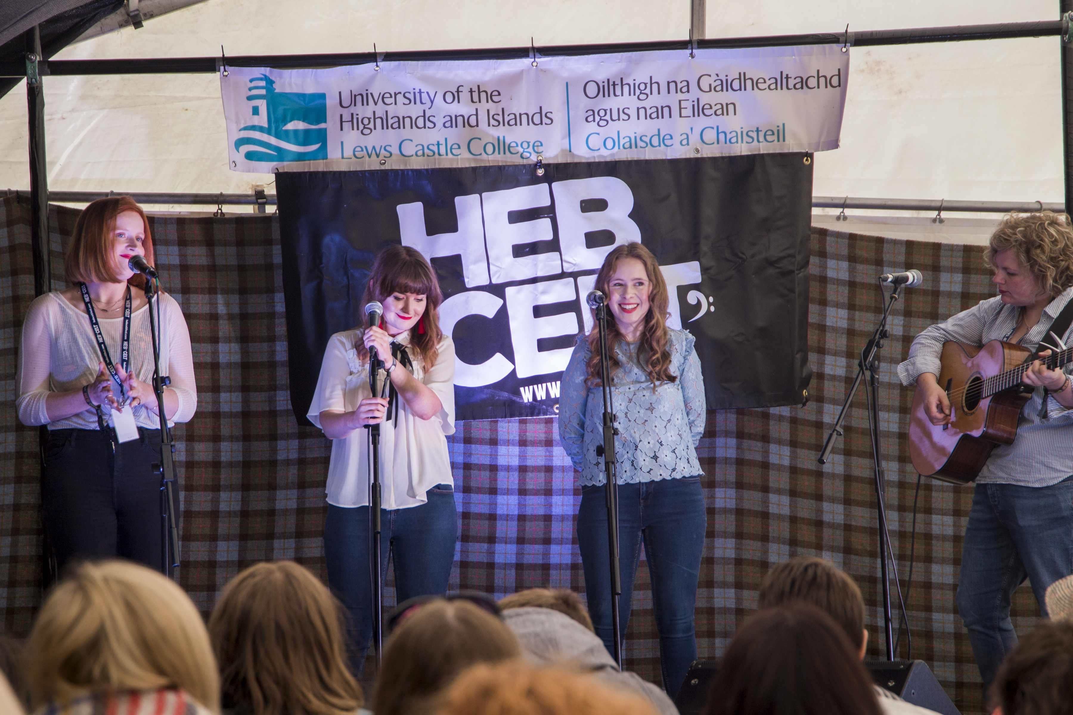 Acoustic stage - Ceitlin, Josie, Misha and Anna - Sat_4 copy