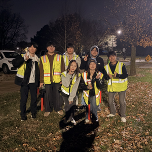 Volunteering at school