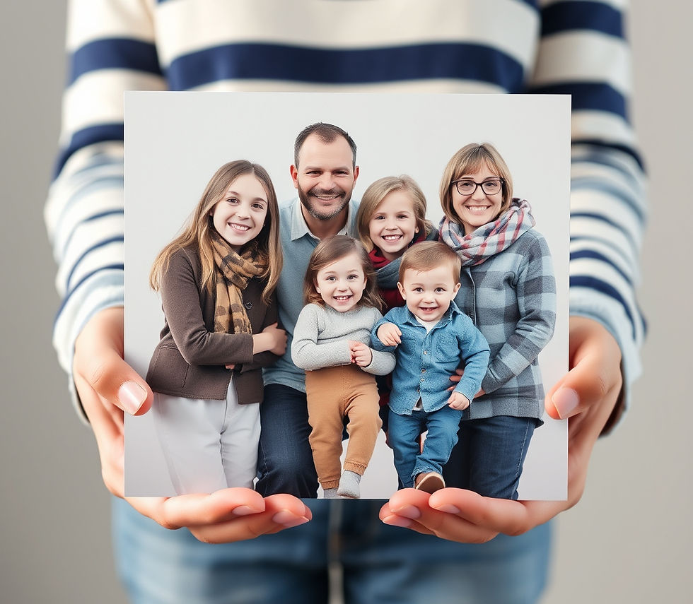 Close-up view of a large format print showcasing vibrant colors