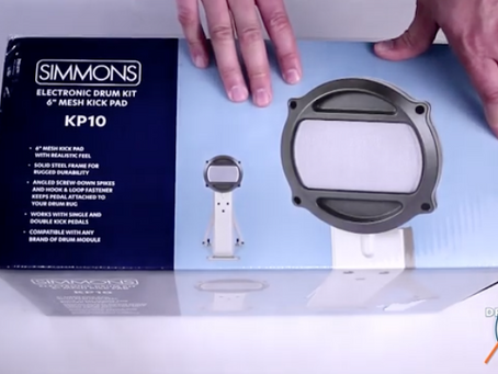 Revive Your Electric Drum Set with Simmons KP10 Replacement Bass Drum