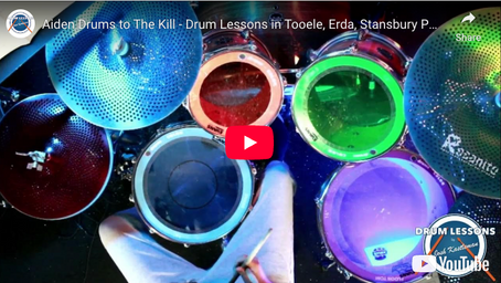 Drum Students Rock the Studio with Performances from Metallica, AC/DC, Fall Out Boy, and More