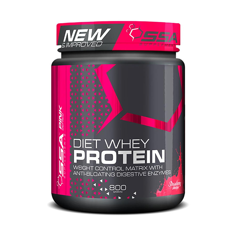 Thumbnail: SSA Supplements Diet Whey Protein For Women 800g