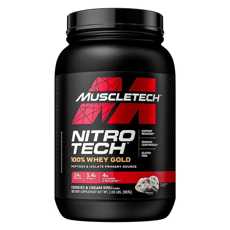 Thumbnail: Muscletech Nitro Tech 100% Whey Gold 2 lbs