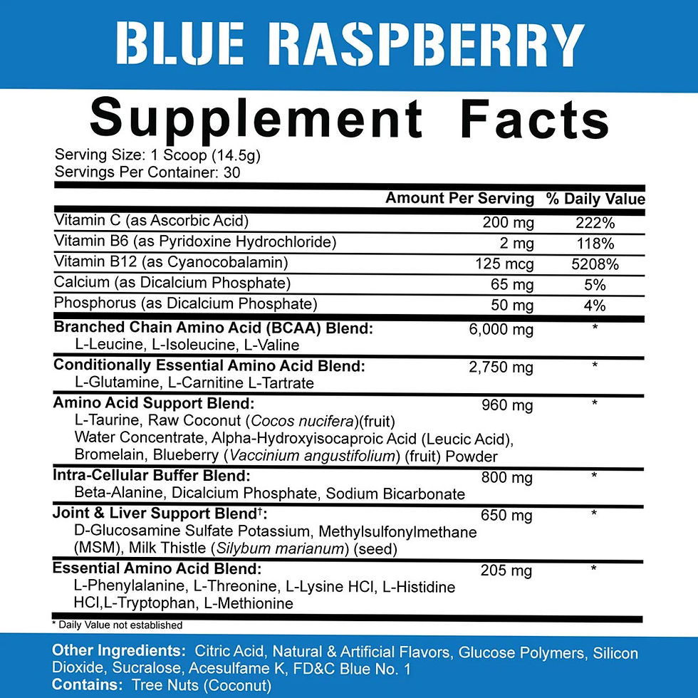 Thumbnail: Rich Piana 5% Nutrition All Day You May BCAA 30 Servings