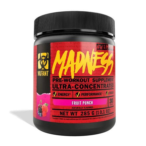 OFFER PRICE | Mutant Madness Pre-Workout 30 Servings | BODYBUILDING SOUQ