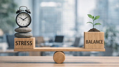 Nem todo stress no trabalho é, por si só, um problema.