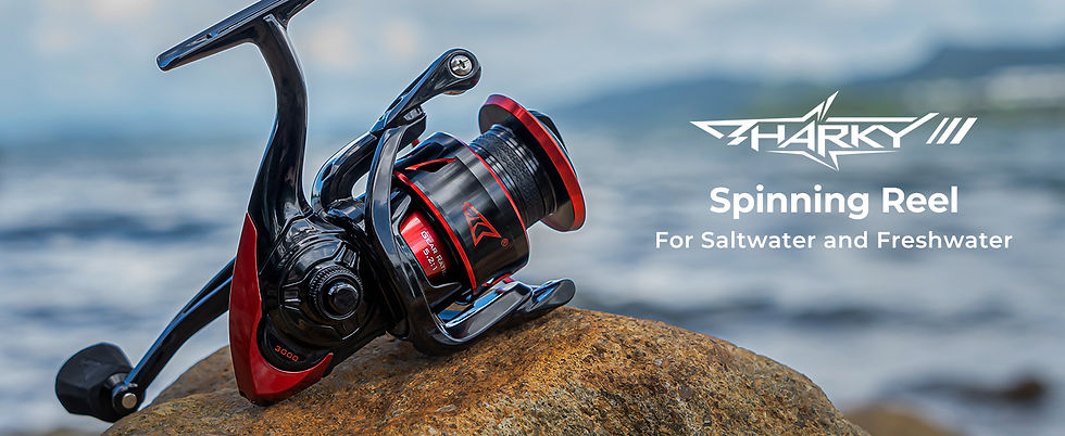 Thumbnail: KastKing Sharky III Innovative Water Resistance Spinning Reel 18KG Max Drag Powe