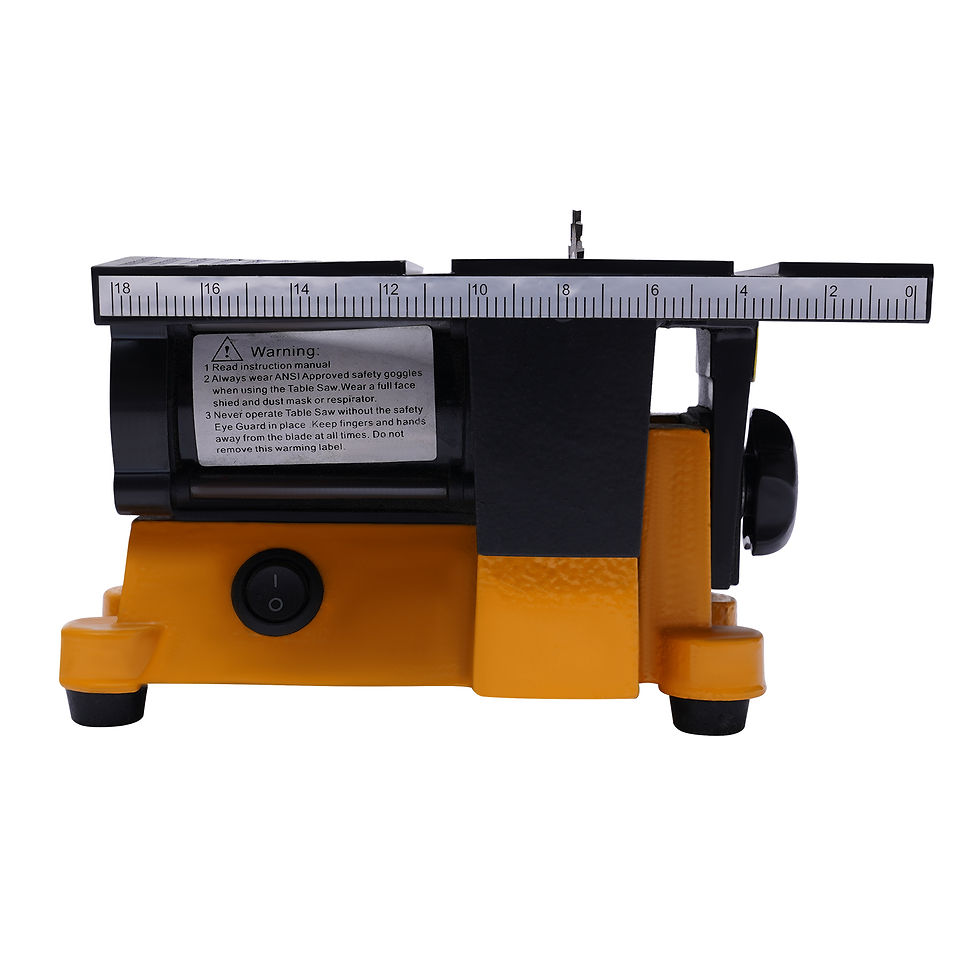 Thumbnail: Electric Table Saw 90W 4500rpm Wood Metal Cutting Machine Workbench Circular Bla