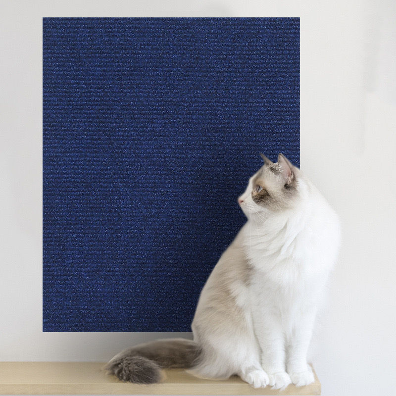 Thumbnail: Self-Adhesive Cat Scratching Mat Trimmable Cat Carpet Cat Scratching Carpet Corn