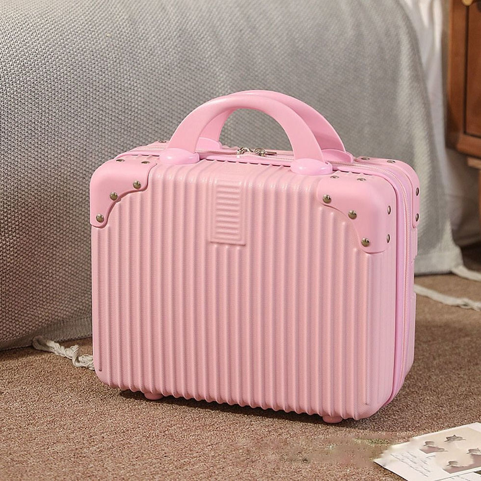Thumbnail: 14 inch Lightweight Mini Travel Suitcase Cosmetic Box Waterproof Hand Luggage Or
