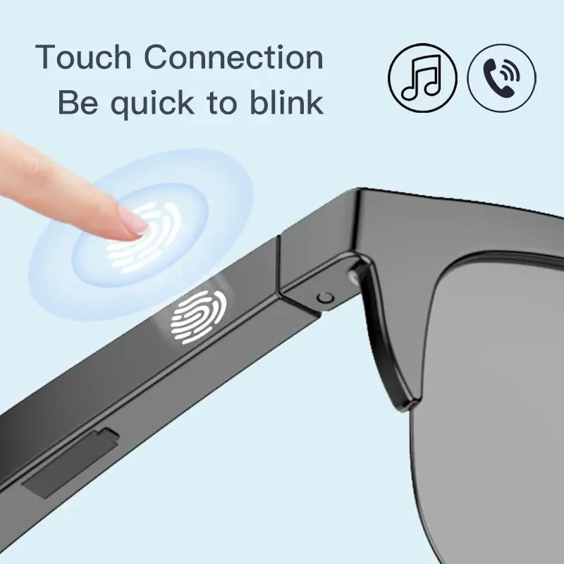 Thumbnail: New Smart Bluetooth V5.3 Sunglasses Glasses Call Outdoor Sports Headphones HIFI 