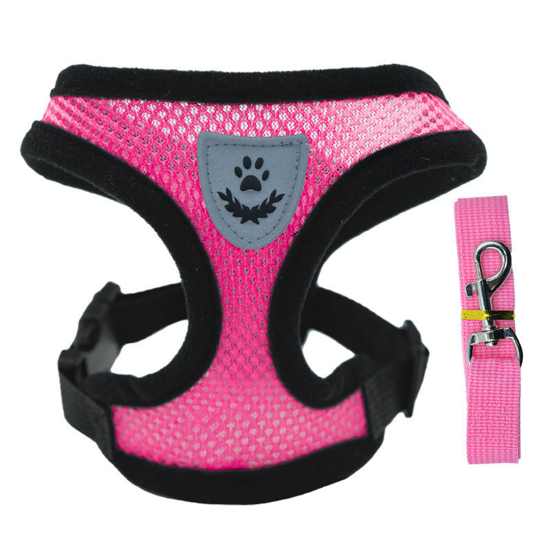 Thumbnail: Hot summer small dog pet chest and back breathable dog chest and back suit cat o