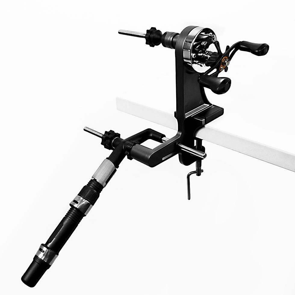 Thumbnail: ZYZHE Fishing Line Winder Double Spool Fishing Reel Line Winding Tool High Stren