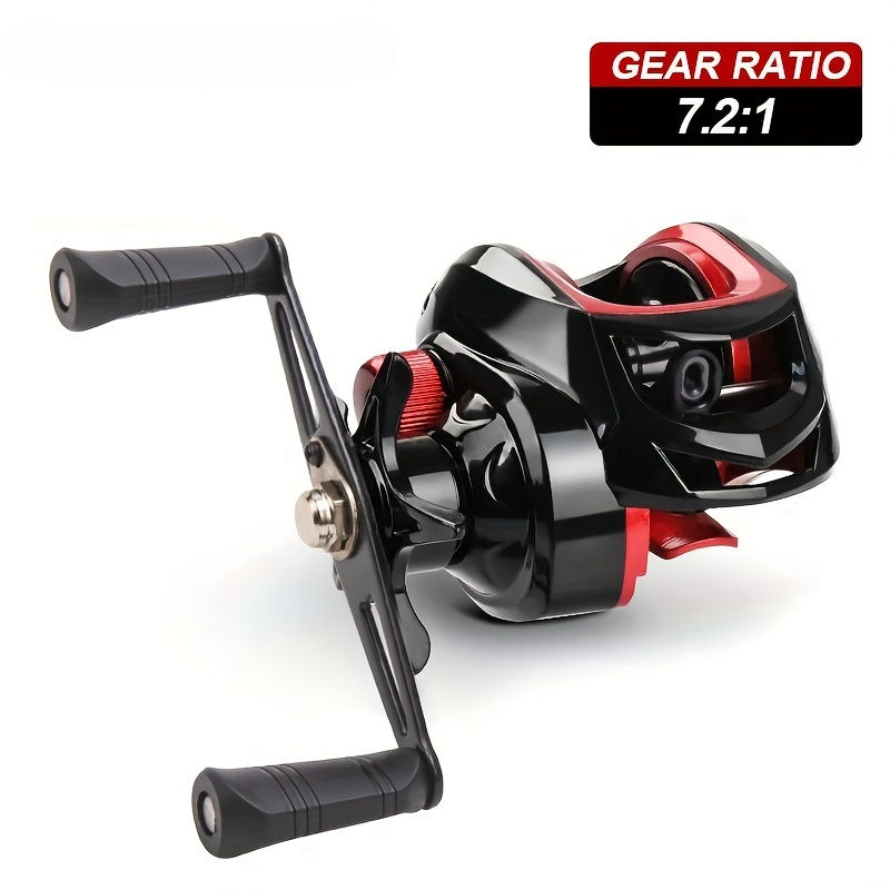 Thumbnail: Fishing Reel Max Drag 8KG  Gear Ratio 7.2:1 Metal Line Cup 18+1BB Fishing Reel F