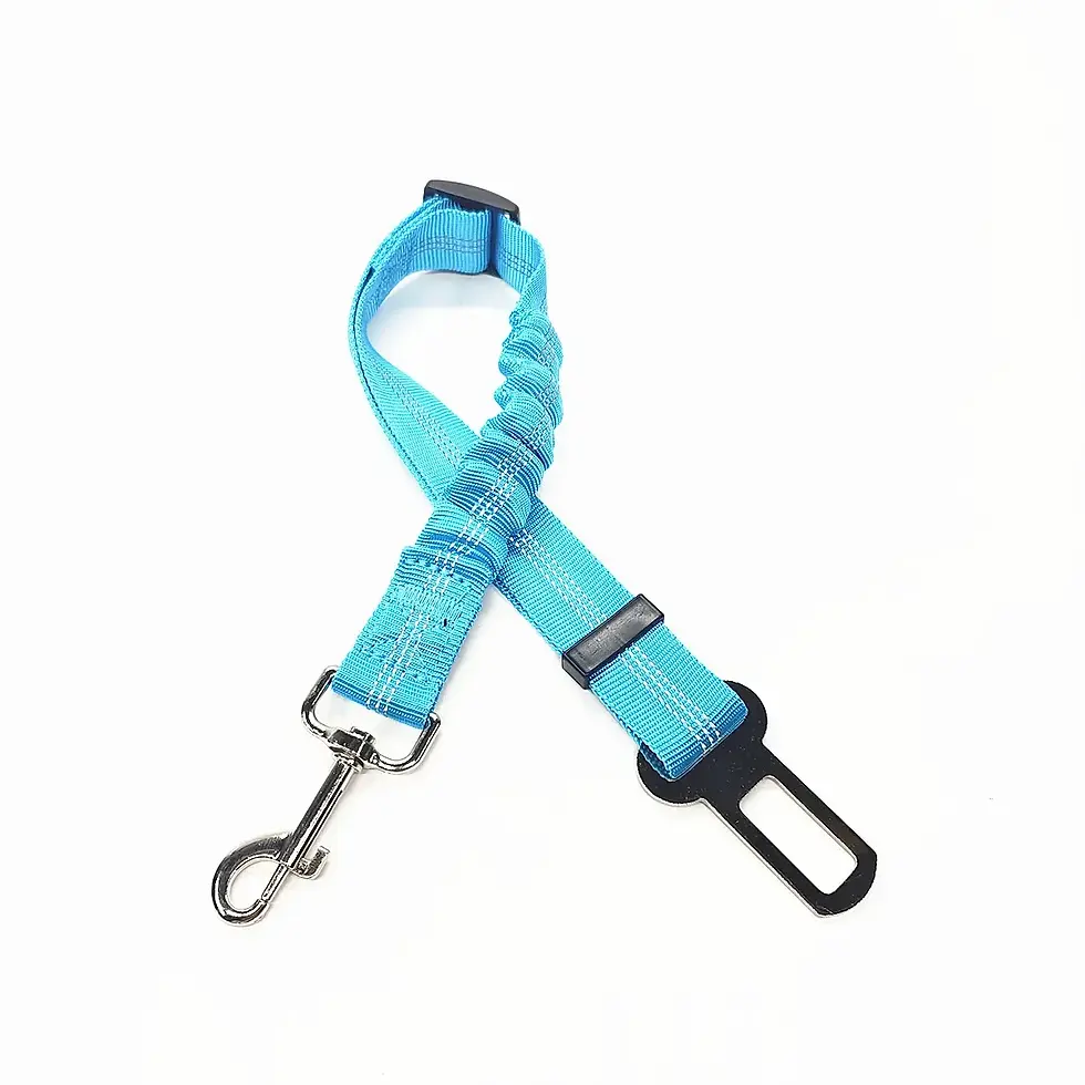 Thumbnail: Adjustable Pet Cat Dog Car Seat  Belt Pet Seat Vehicle Dog Harness Lead Clip Saf