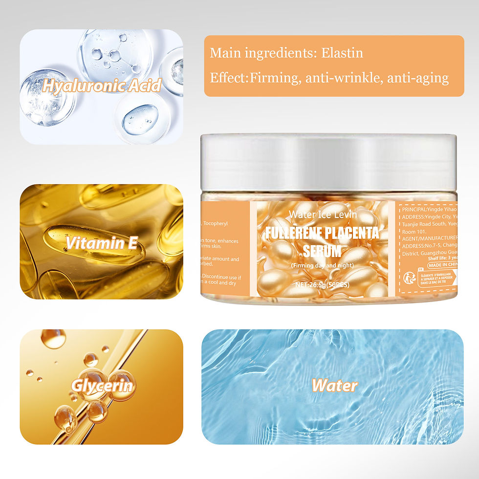Thumbnail: 50Pcs Collagen Face Care Capsules Serum Spot Acne Wrinkle Remover Firming Whiten