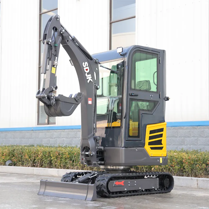 Thumbnail: Free shipping excavator small mini excavator farm garden bagger machine digger w
