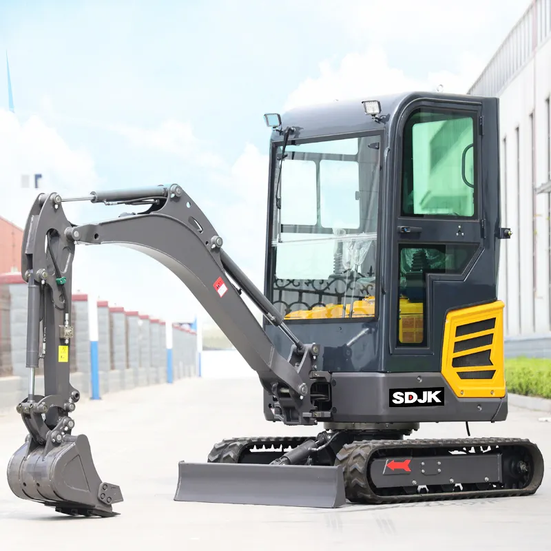 Thumbnail: Free shipping excavator small mini excavator farm garden bagger machine digger w