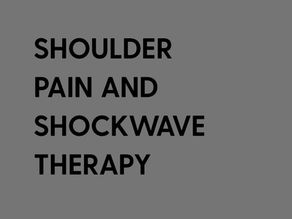 Shockwave Therapy for Shoulder Pain Relief: A Guide by Movement Mechanics Osteopathy Auckland