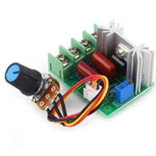 AC 220V 2000W SCR Voltage Regulator Transformer Module with Potentiometer Switch