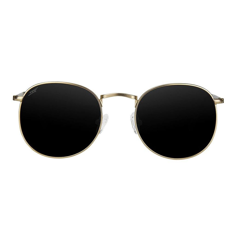 Thumbnail: ●CAPTAIN● Real Carbon Fiber Sunglasses (Polarized Lens | Carbon Fiber | Gold)