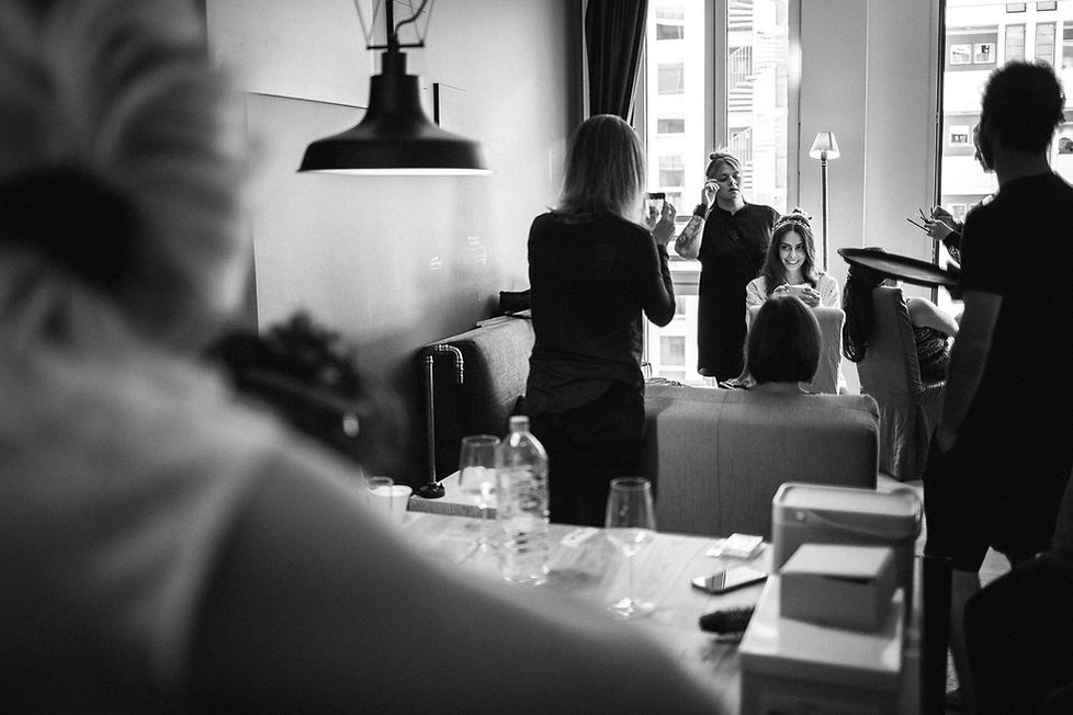 Hochzeit in Dresden - Getting Ready der Braut im Lebendigen Haus