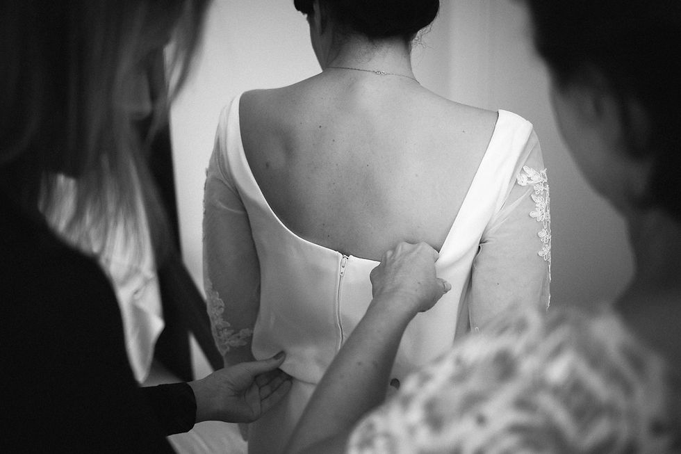 Hochzeit in Dresden - Getting Ready der Braut im Lebendigen Haus