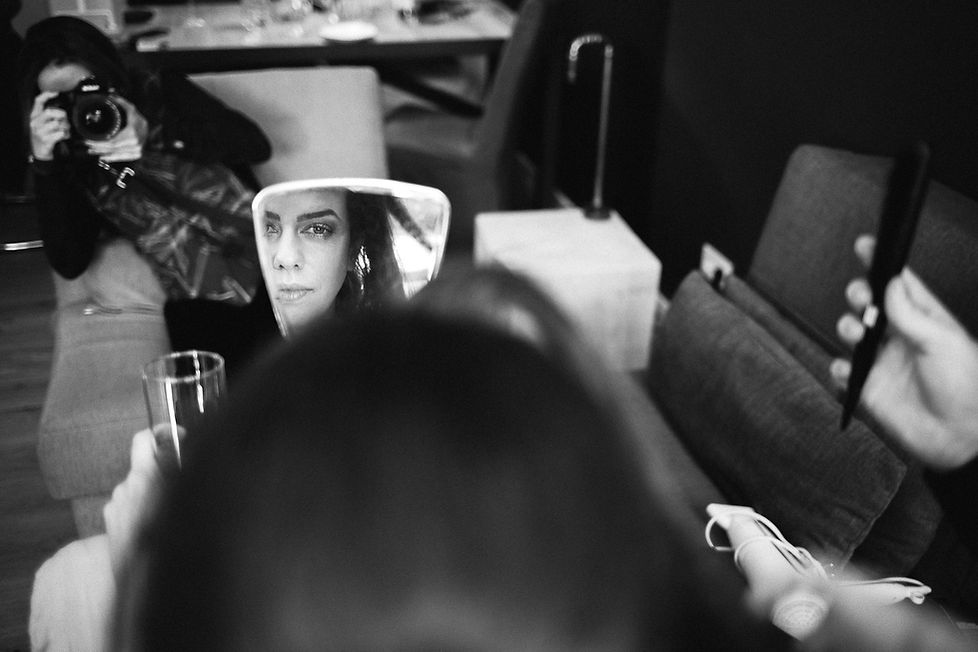 Hochzeit in Dresden - Getting Ready im Lebendigen Haus