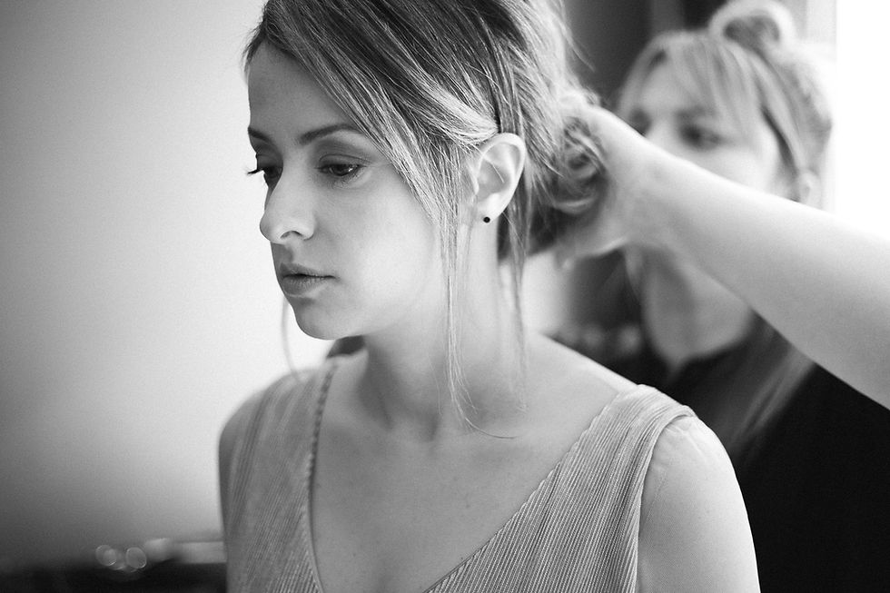 Hochzeit in Dresden - Getting Ready der Braut im Lebendigen Haus