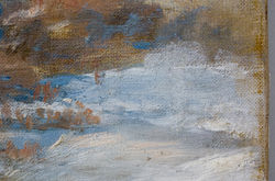 Winterlandschaft von R. Steinert