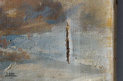 Winterlandschaft von R. Steinert