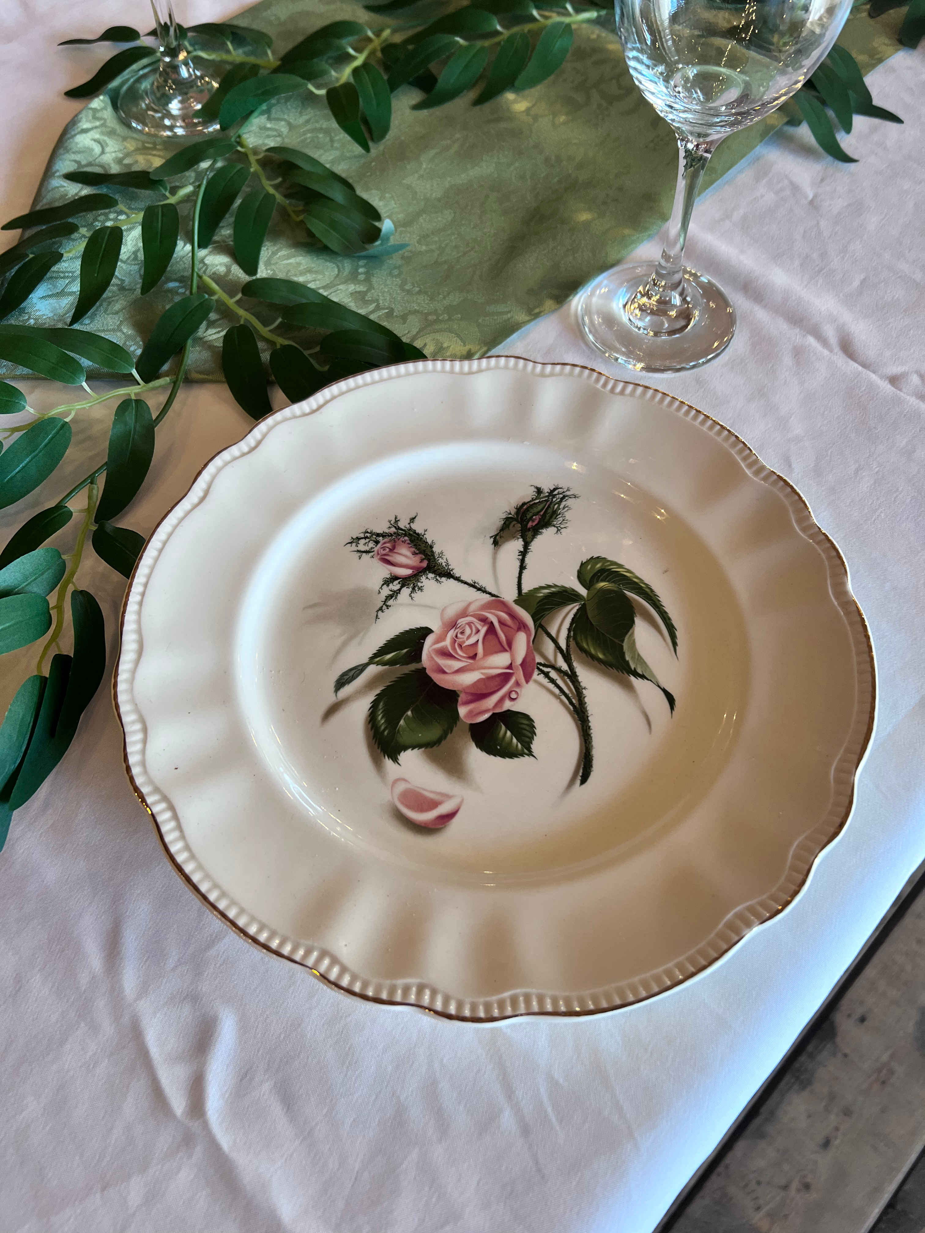 Vintage plates