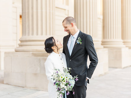 Intimate City Hall Elopement in New Haven, CT