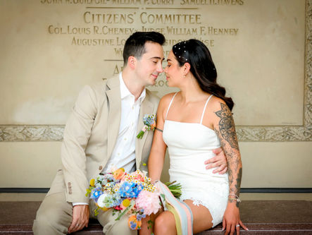 Hartford City Hall Elopement in Hartford, CT