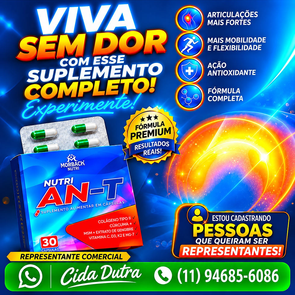 Representante: Cida Dutra Morback Nutri