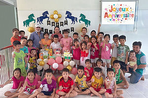 School canteen funded with Les Enfants du Dragon