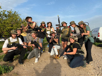 Ma'alot trainees are photographed in uniform