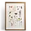 Miniatura: Quadro com Flores Secas | Compridinhas l Tamanho A3