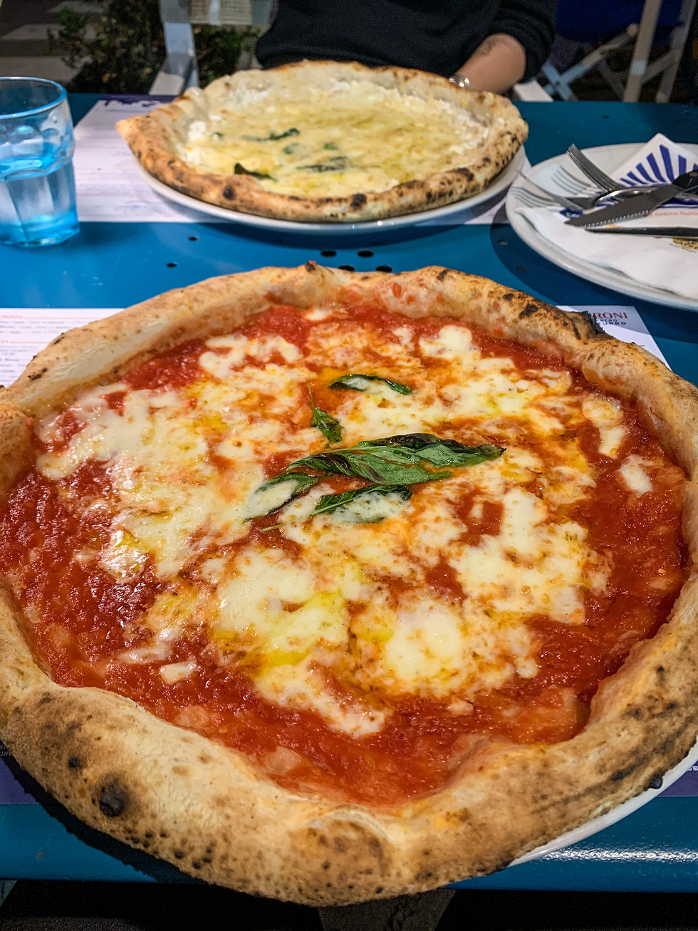 Pizza at Starita, Naples, Italy