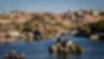 Views of Aswan from the water, Egypt