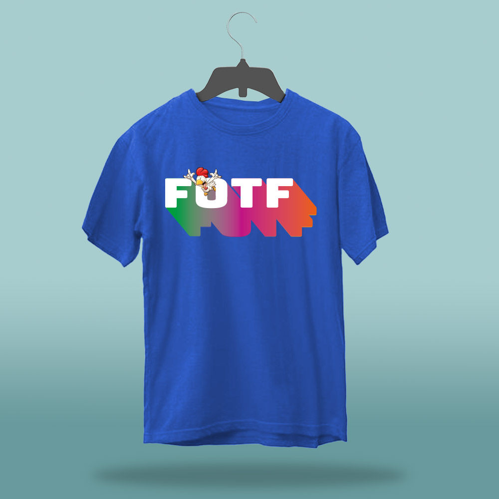 Blue FOTF 'Designer' T-Shirt