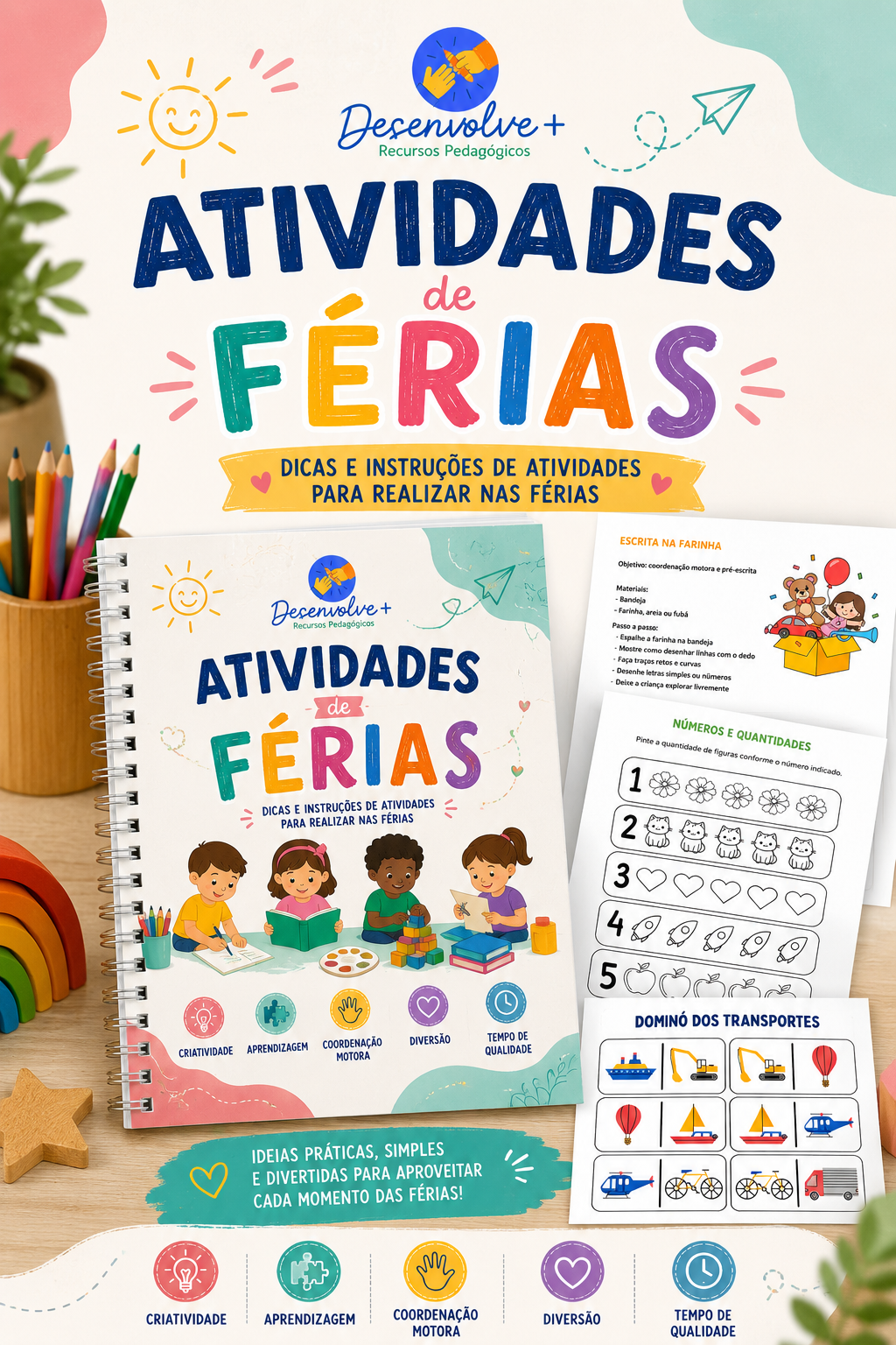 ATIVIDADES DE FÉRIAS