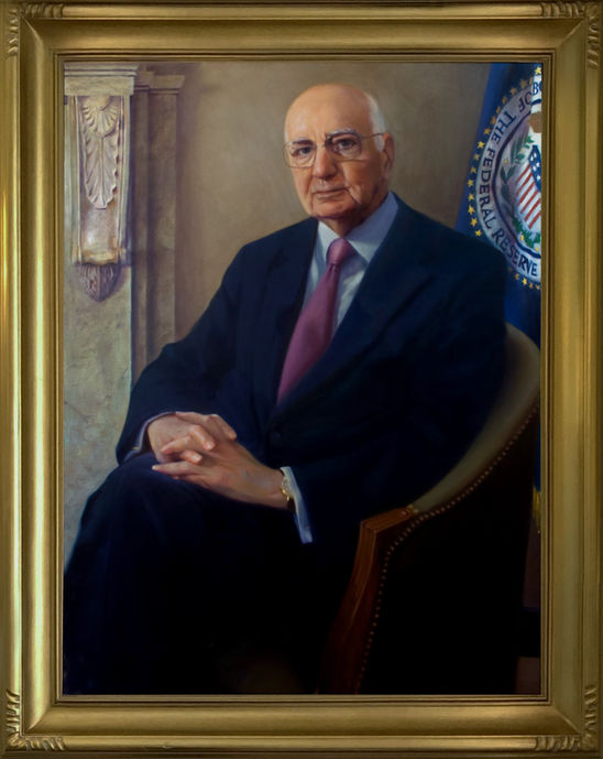 ©Luis Alvarez Roure. Paul A. Volcker