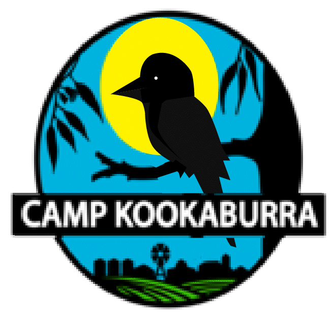 logo animation camp kookaburra.gif