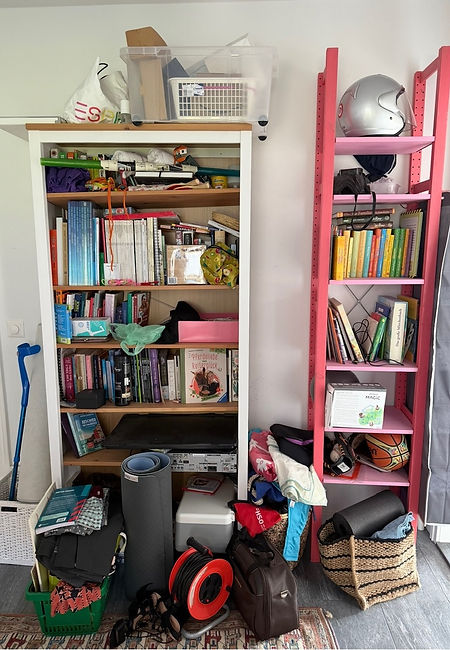 Regal Ordnungskonzept vorher